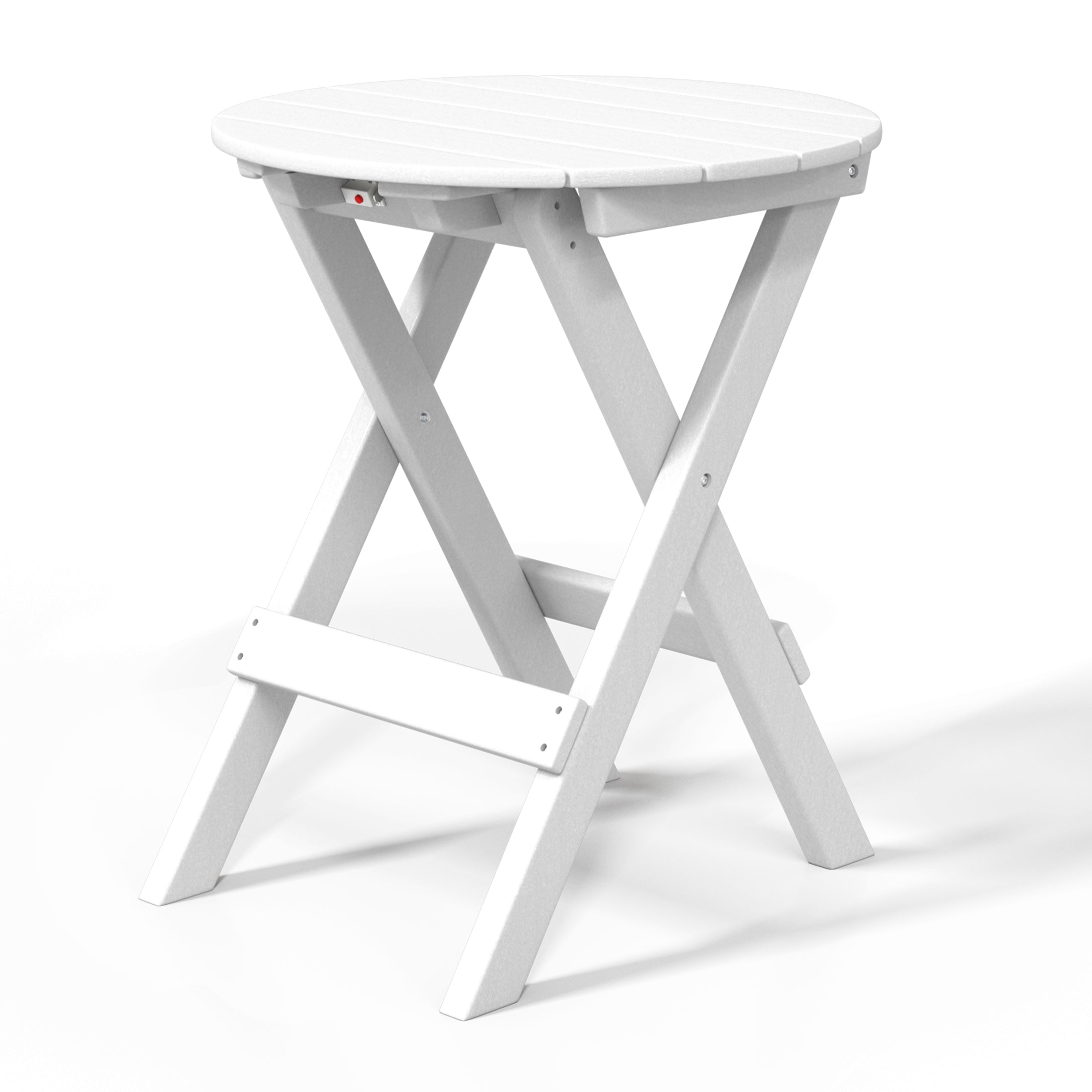 Tuscany All-Weather Outdoor Patio Round Folding Dining Table (24" Top) Seahawk Designs Patio Dining Tables