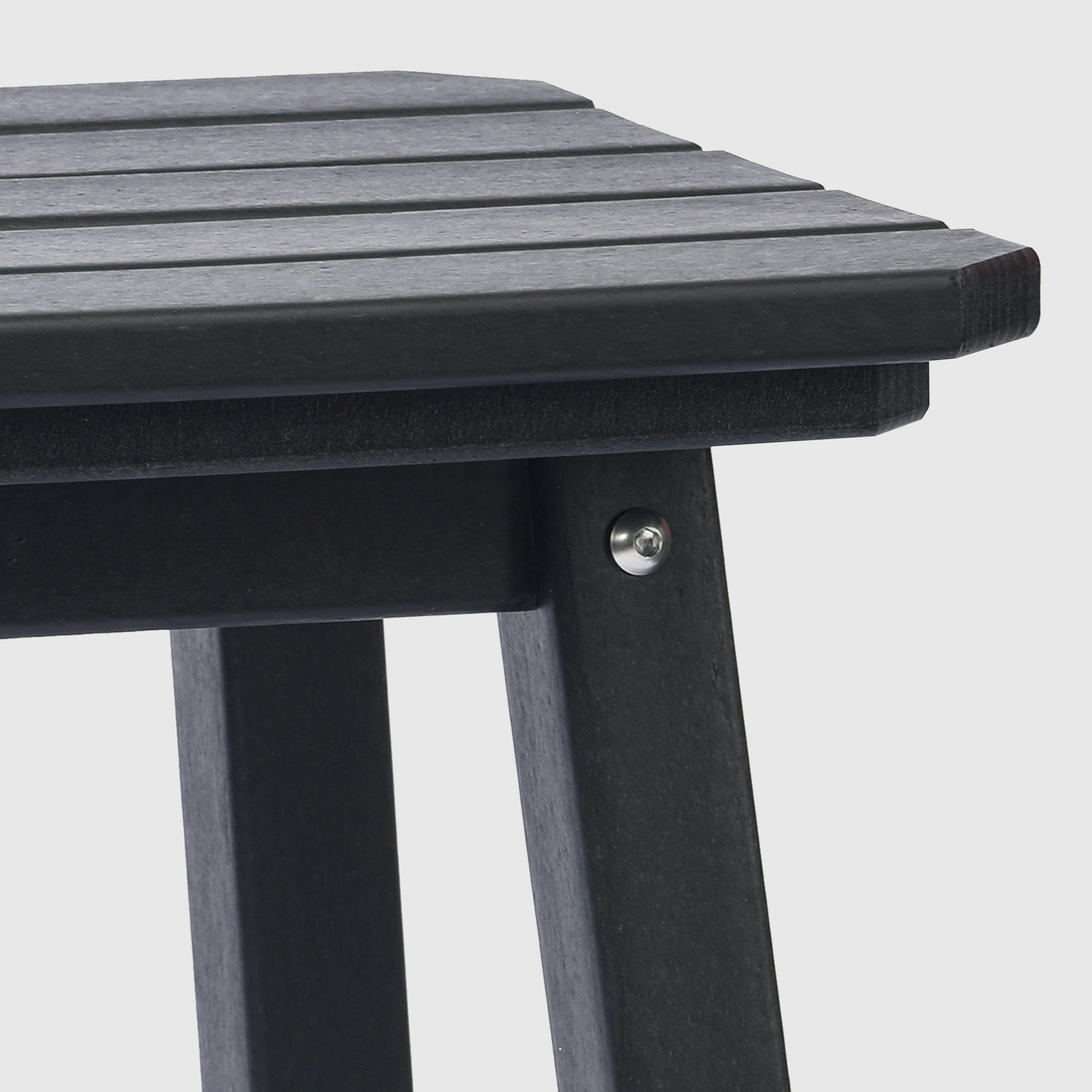 Stockholm All-Weather Outdoor Square Bar Stool (29" Height) Seahawk Designs Patio Bar & Counter Stools