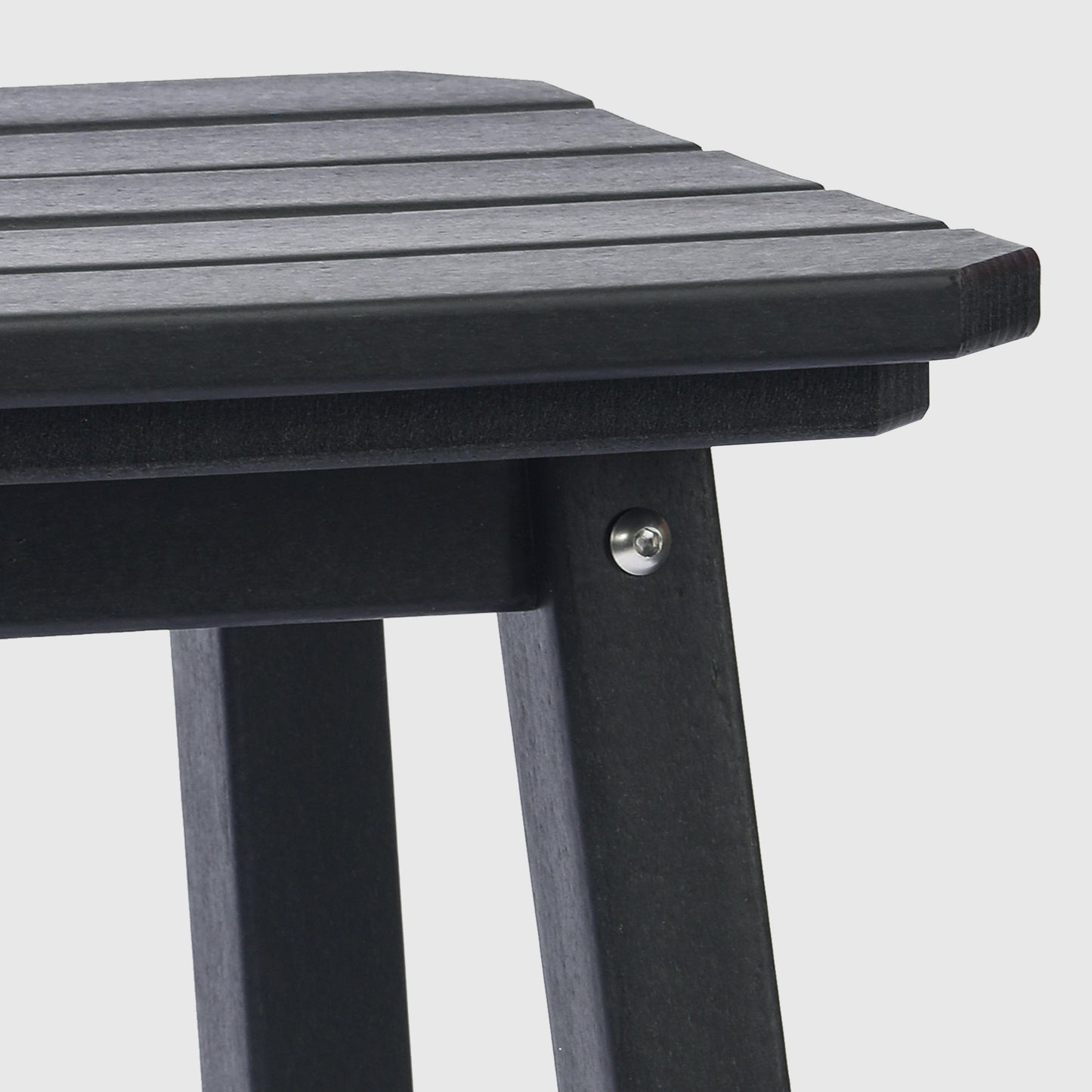 Stockholm All-Weather Outdoor Square Bar Stool (29" Height) Seahawk Designs Patio Bar & Counter Stools