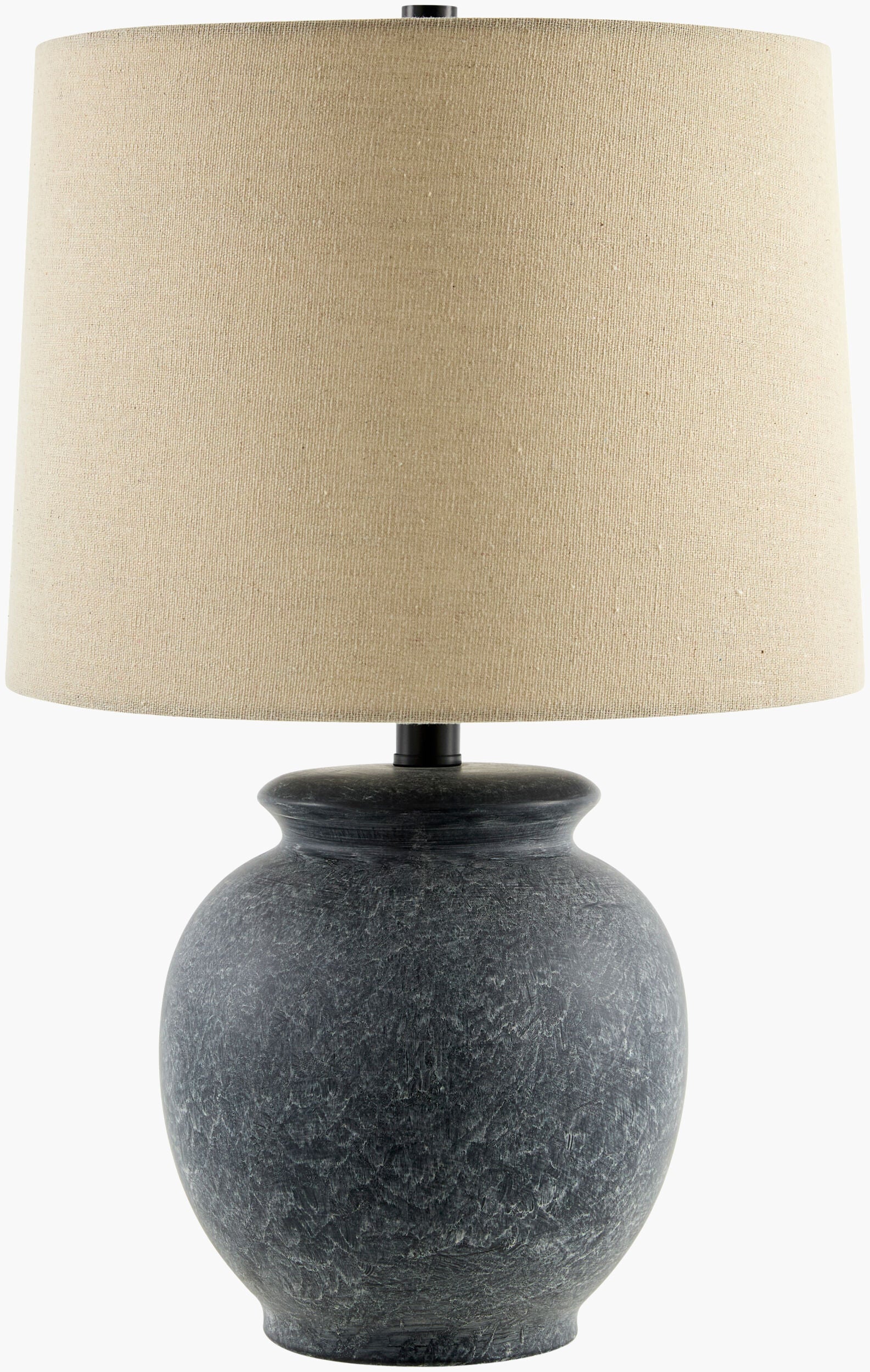 Aponi Accent Table Lamp — Gray