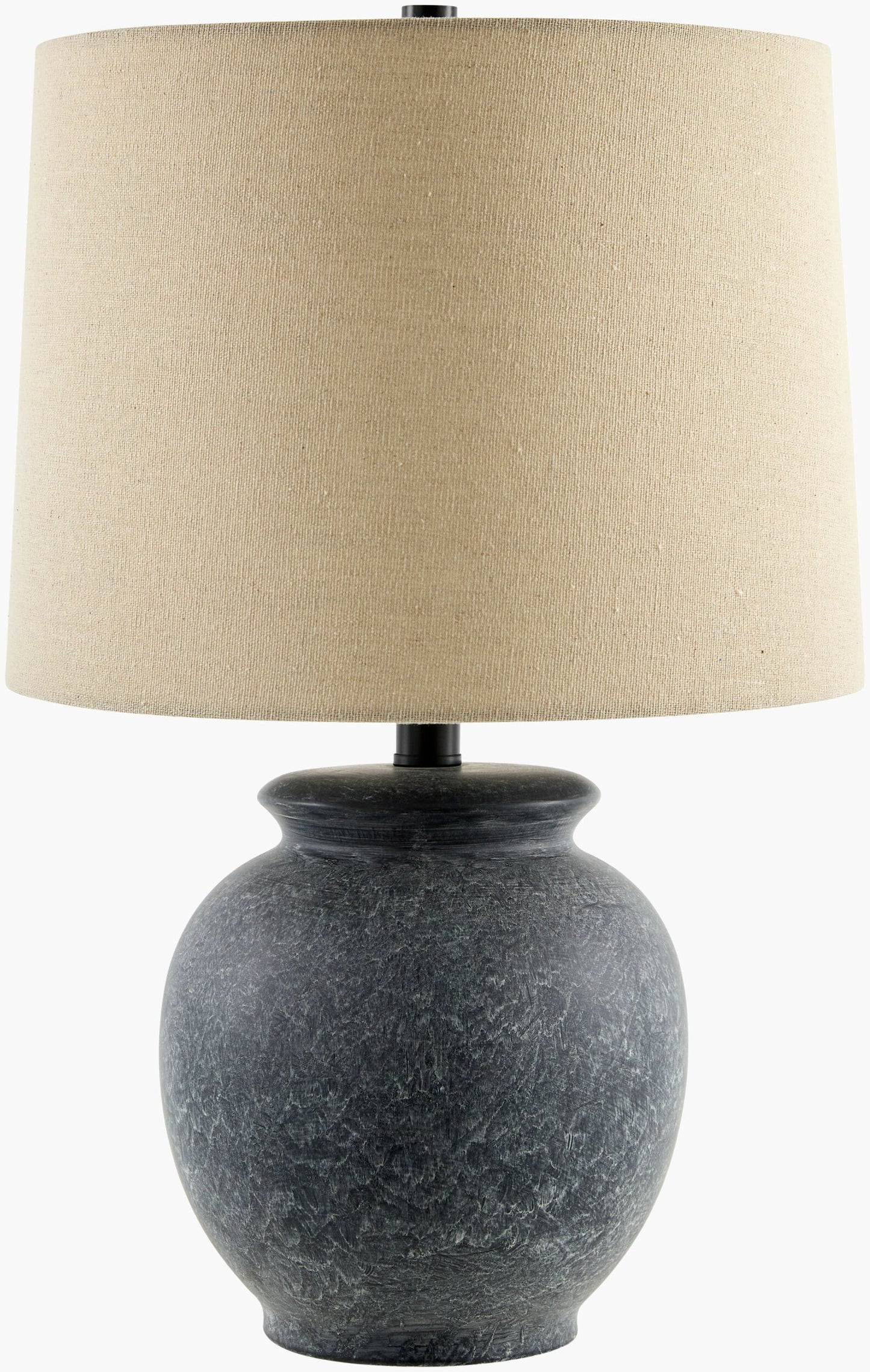 Aponi Accent Table Lamp — Gray