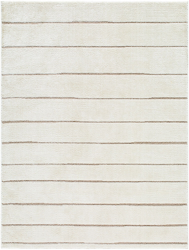 Cascade Machine Woven Rug — Ivory/Taupe