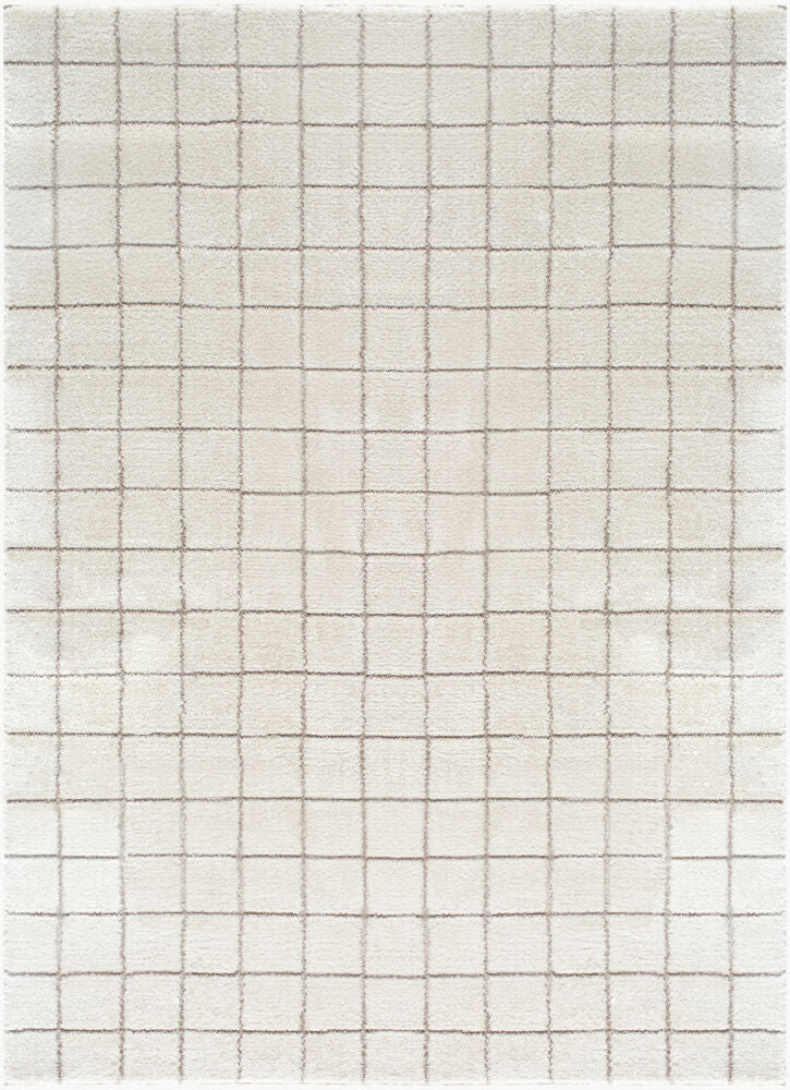 Cascade Machine Woven Rug — Ivory/Taupe