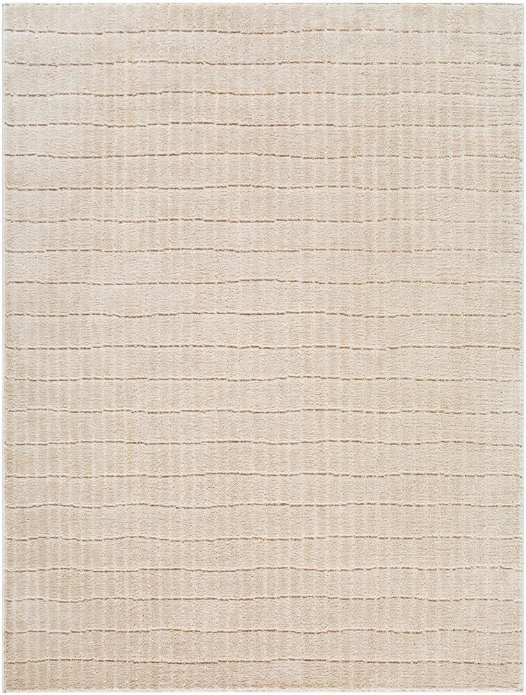 Cascade Machine Woven Rug — Light Beige/Light Brown