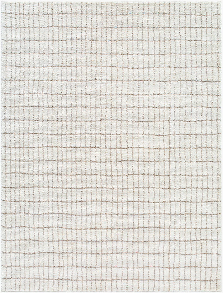 Cascade Machine Woven Rug — Ivory/Taupe