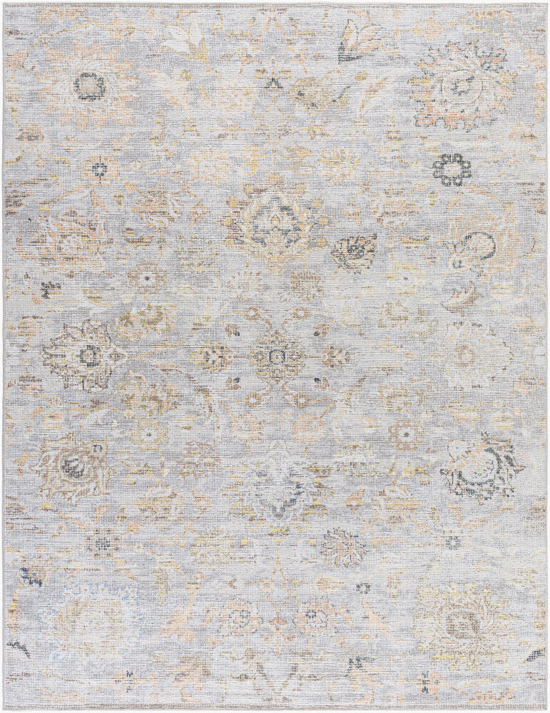 Olympic Machine Woven Rug — Amber/Black