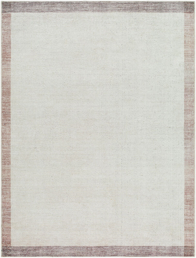 Olympic Machine Woven Rug — Beige/Dark Brown