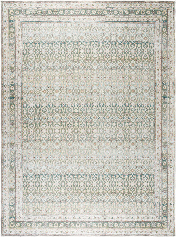 Rainier Machine Woven Rug — Brown/Cream
