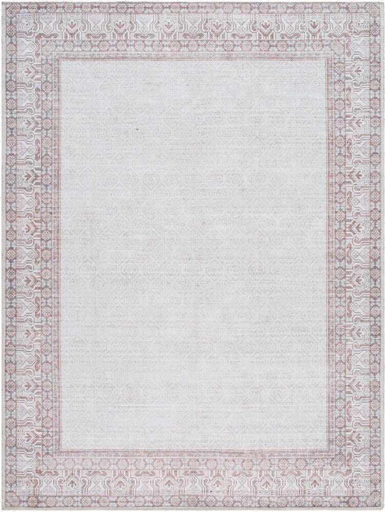 Rainier Machine Woven Rug — Brown/Cream