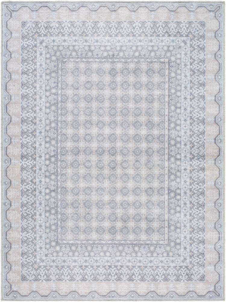 Rainier Machine Woven Rug — Dark Green/Light Olive