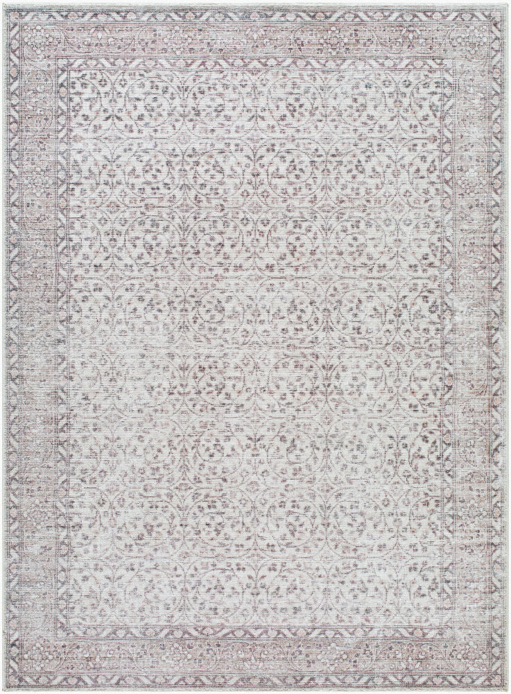 Spokane Machine Woven Rug — Black/Brown