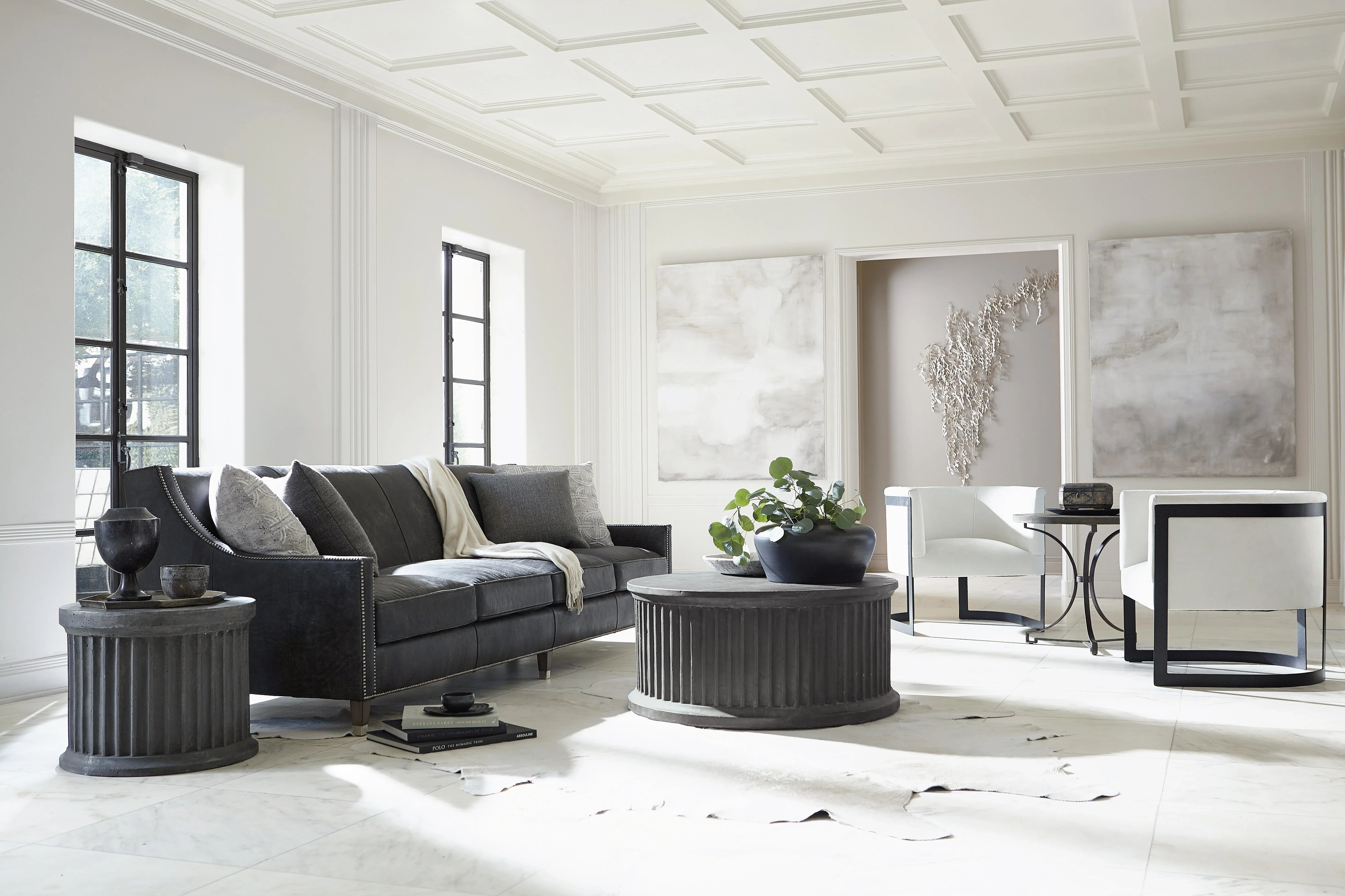 Zola Leather Chair Bernhardt Interiors