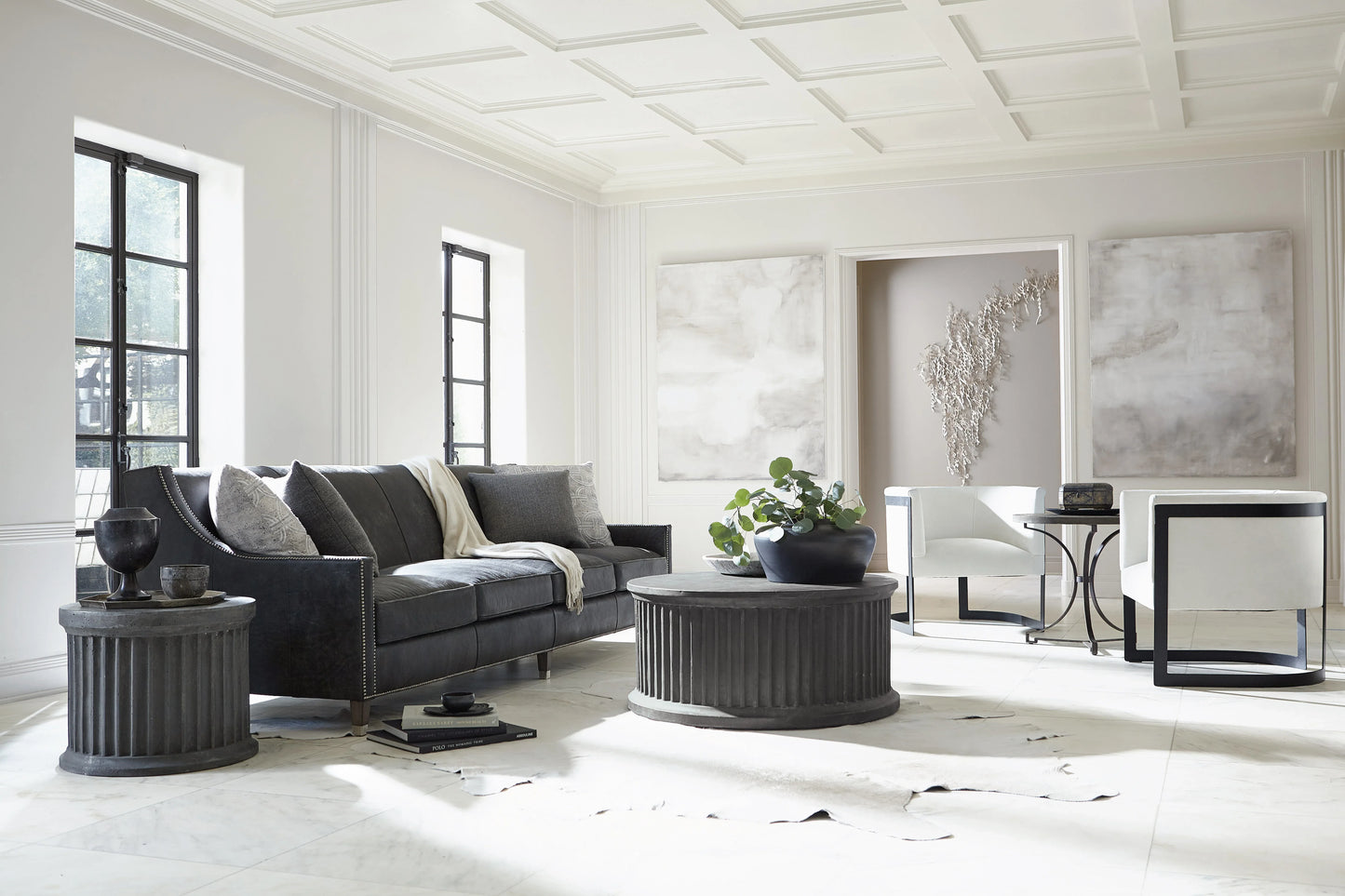 Zola Leather Chair Bernhardt Interiors