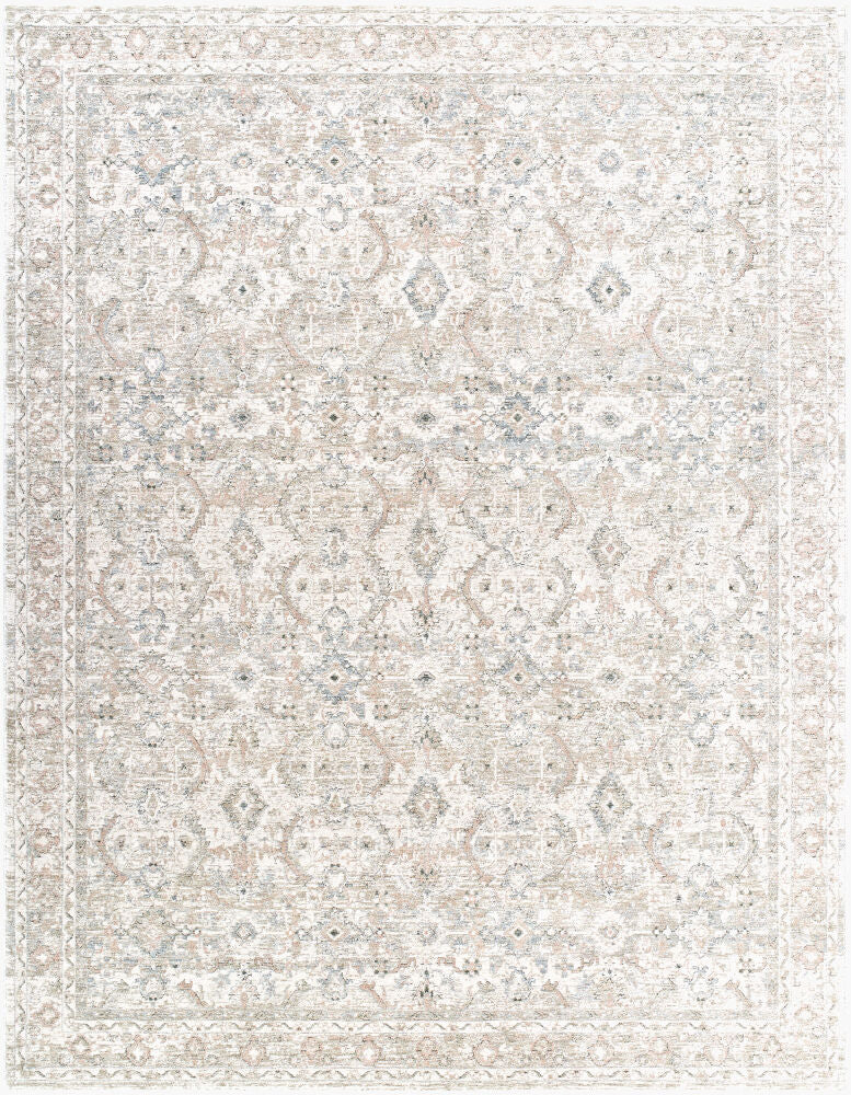 Poetry Machine Woven Rug — Cream/Light Sage