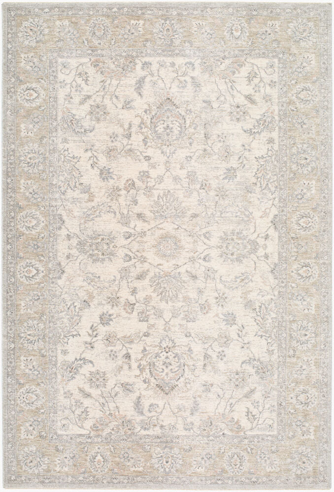 Poetry Machine Woven Rug — Beige/Cream