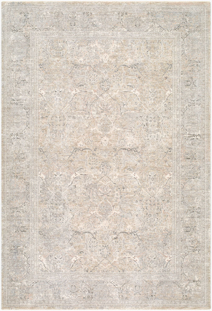 Poetry Machine Woven Rug — Beige/Cream
