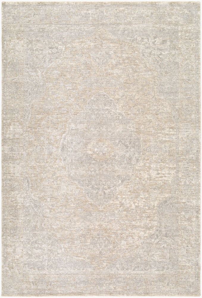 Poetry Machine Woven Rug — Cream/Light Beige