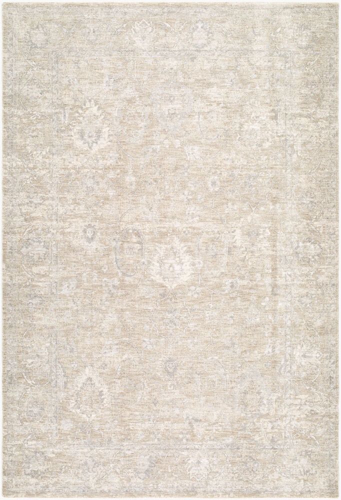 Poetry Machine Woven Rug — Cream/Light Beige