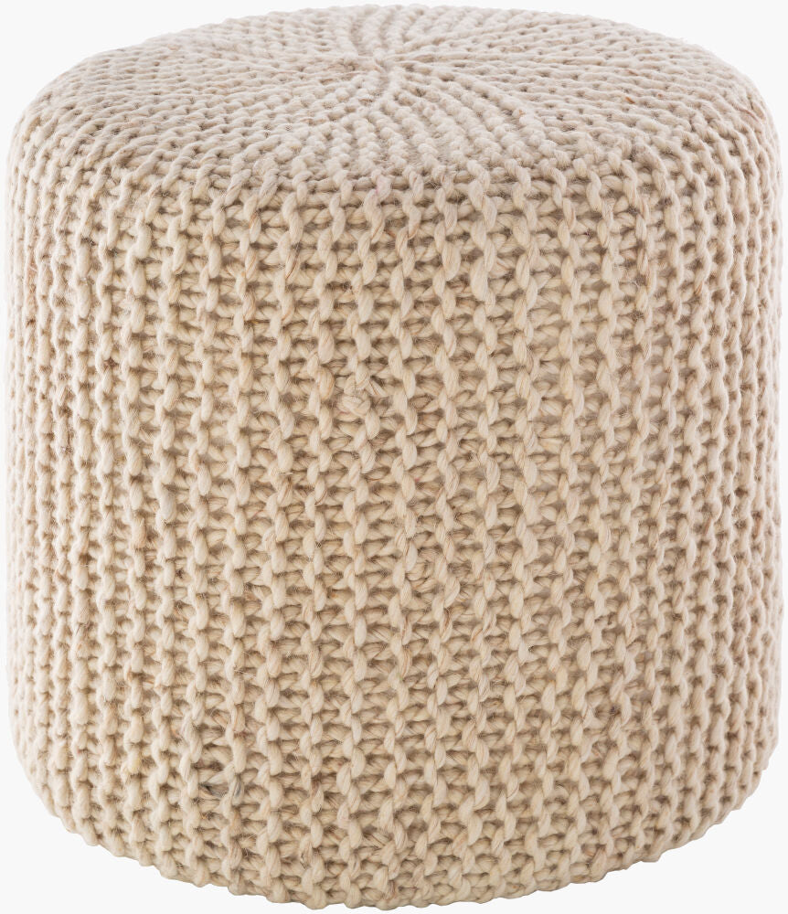 Prado Pouf — Ivory