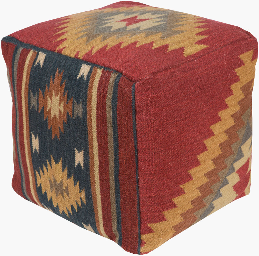 Frontier Pouf — Brown/Camel