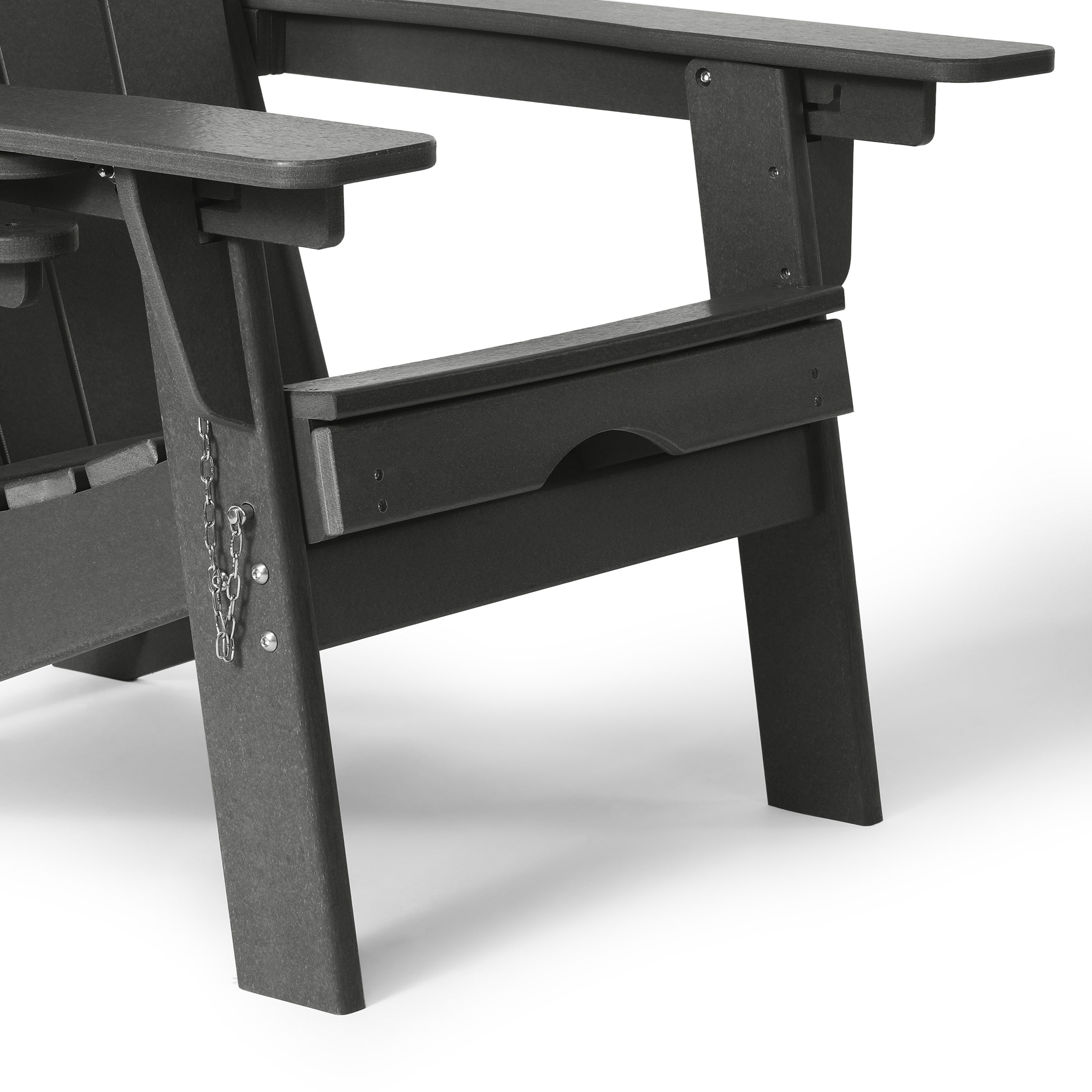 Chatham Folding Adjustable Adirondack Chair with Cup Holder and Hideaway Ottoman Seahawk Designs Adirondack Chairs