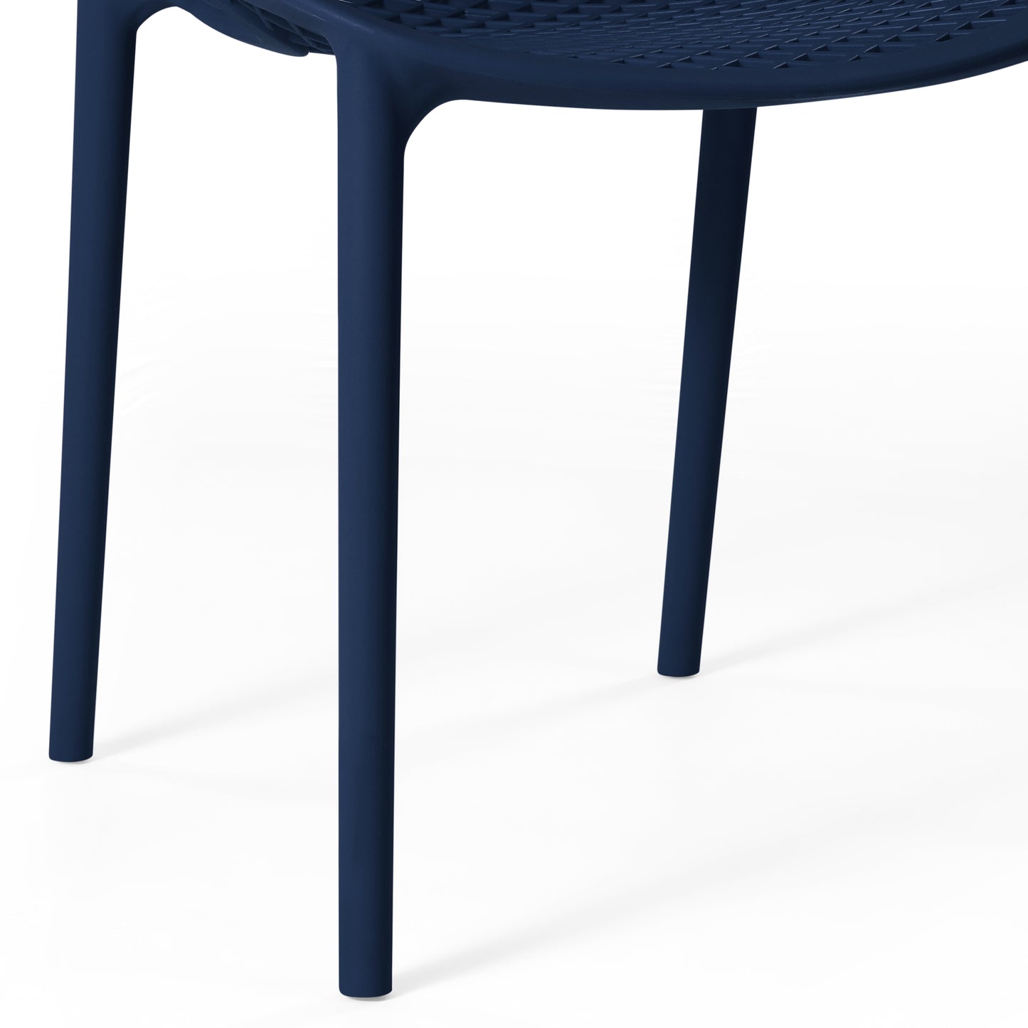 Polyform Stacking Dining Side Chair (Set of 2) Seahawk Designs Patio Dining Chairs
