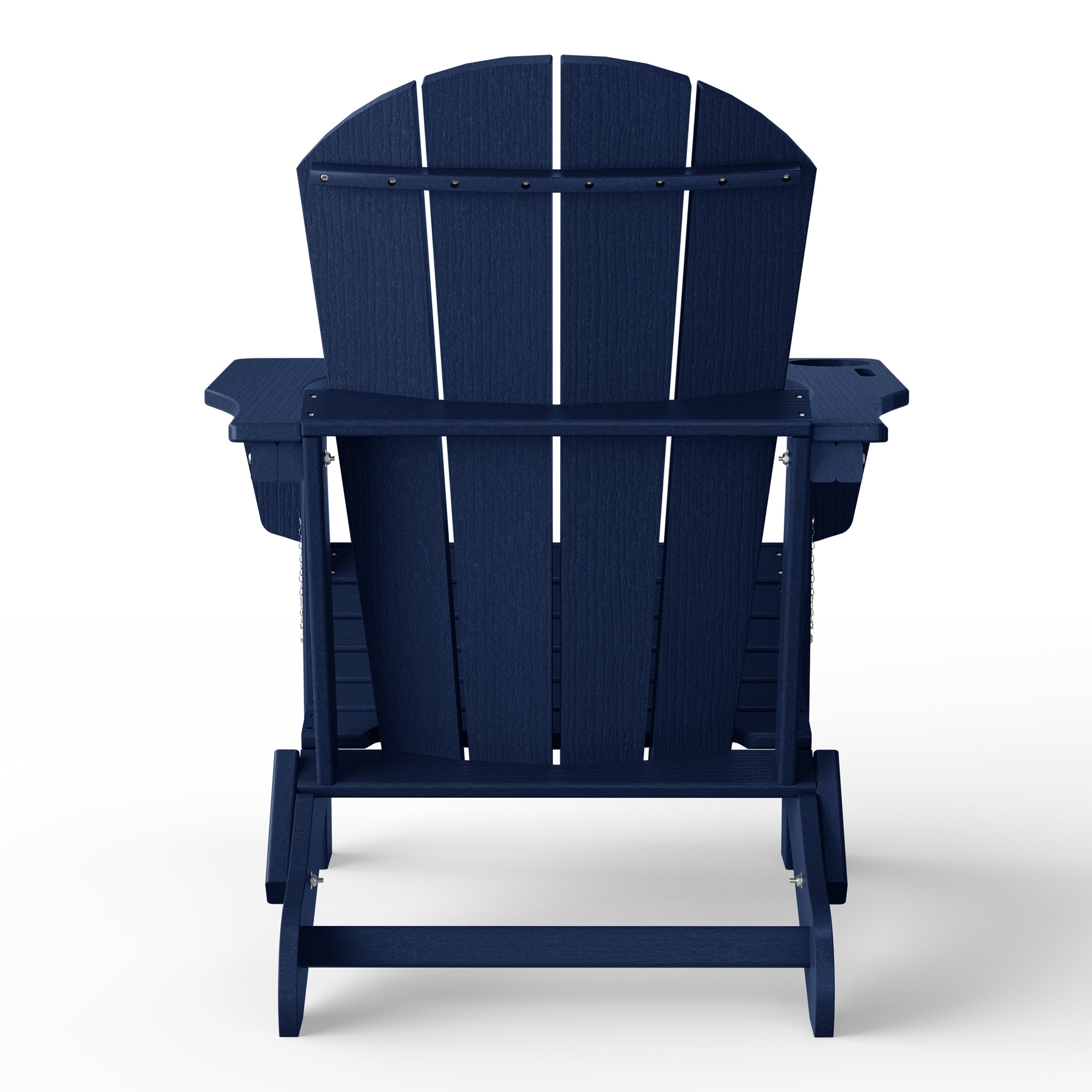 Chatham All-Weather Outdoor Folding Adirondack Chair with Cup Holder Seahawk Designs Adirondack Chairs