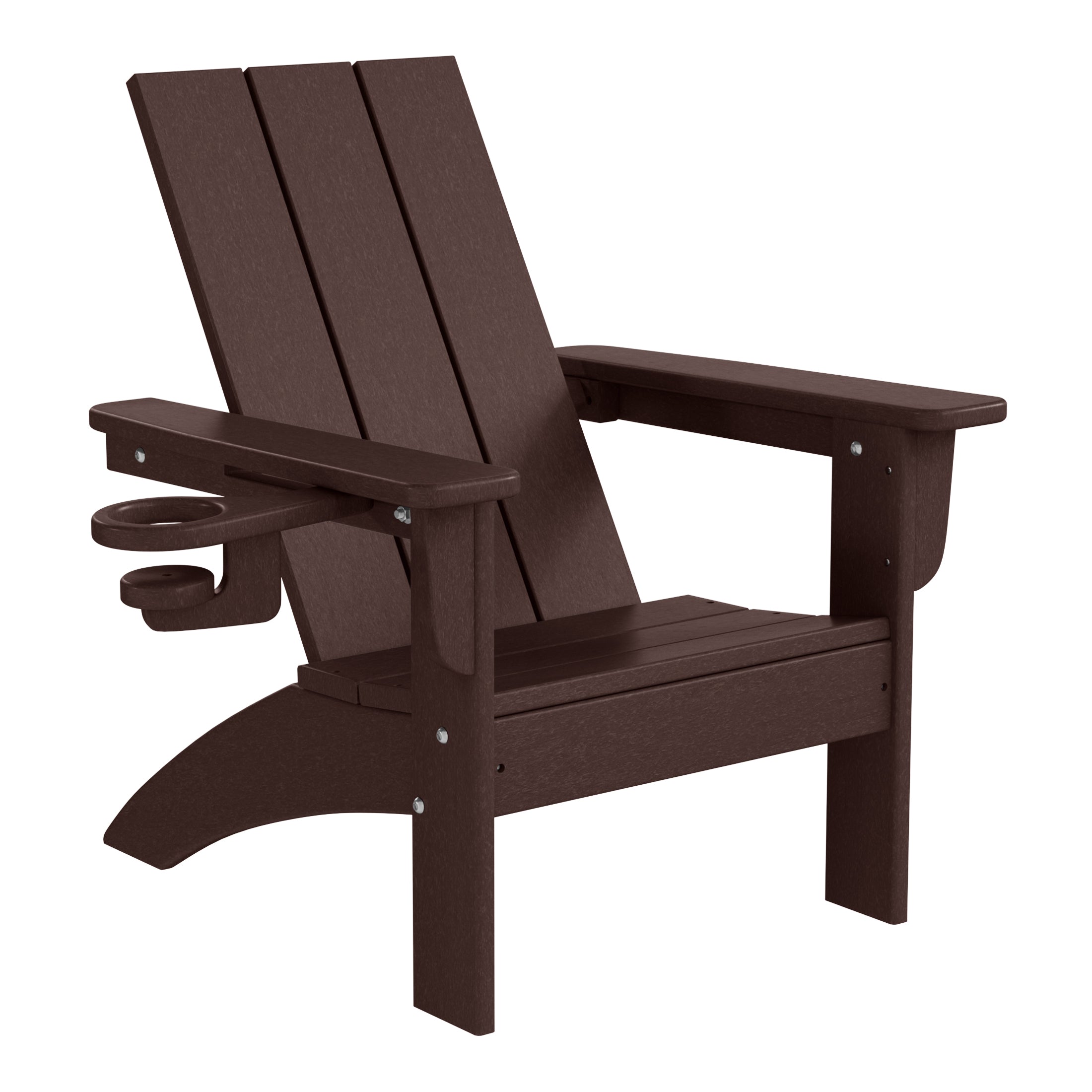 Tiny Terraces Kids Adirondack Chair with Cup Holder (Set of 2) Seahawk Designs Kids Adirondack Chairs