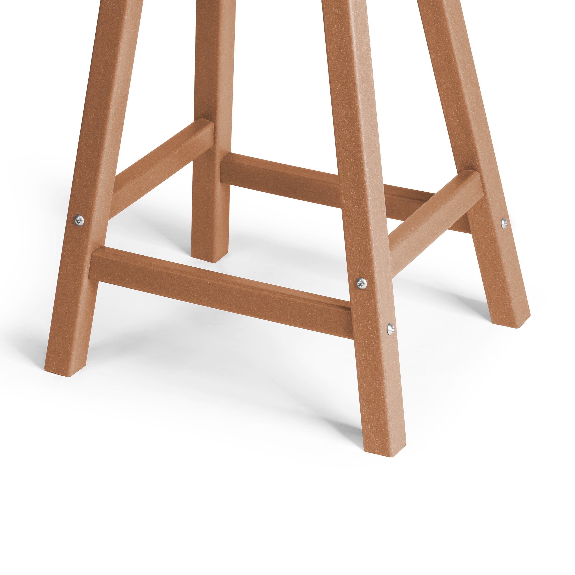 Stockholm All-Weather Outdoor Saddle Counter Stool (24" Height) Seahawk Designs Patio Bar & Counter Stools