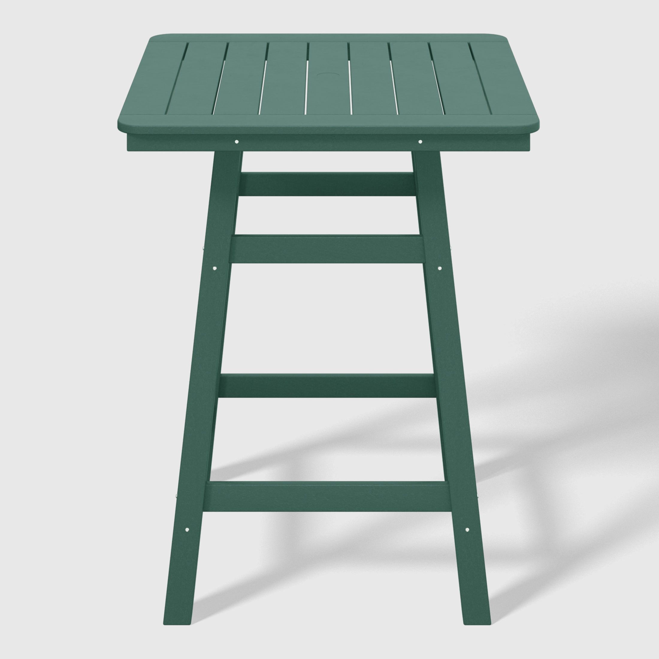 Stockholm All-Weather Outdoor Square Counter Table (31" Top) Seahawk Designs Patio Bar Tables
