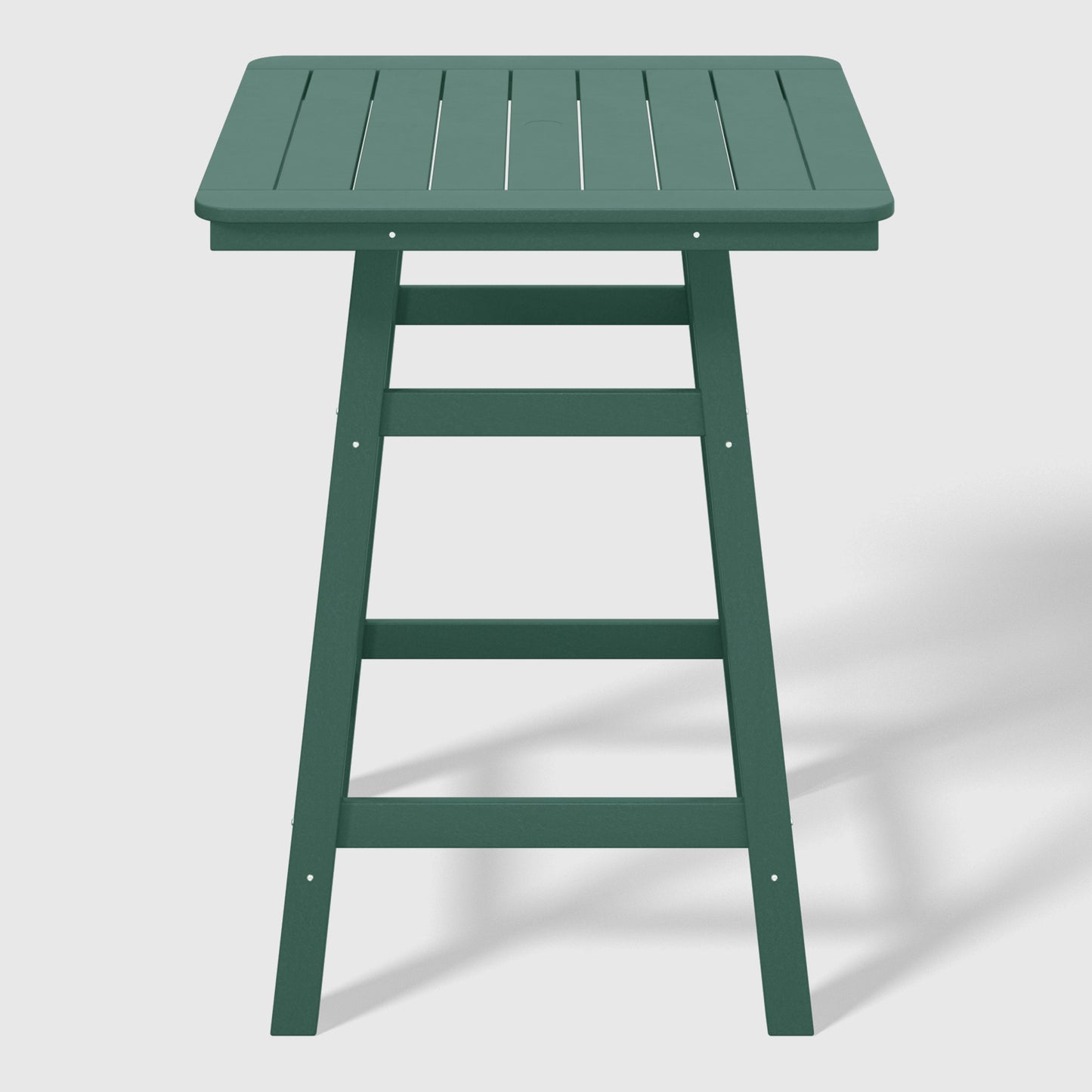 Stockholm All-Weather Outdoor Square Counter Table (31" Top) Seahawk Designs Patio Bar Tables