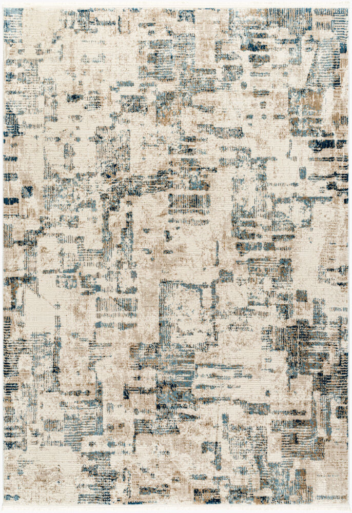 Perugia Machine Woven Rug — Charcoal/Ivory