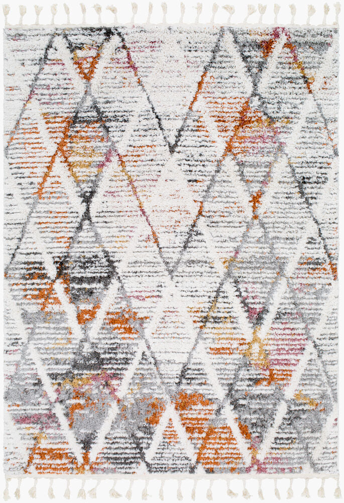 Polaris Machine Woven Rug — Amber/Black