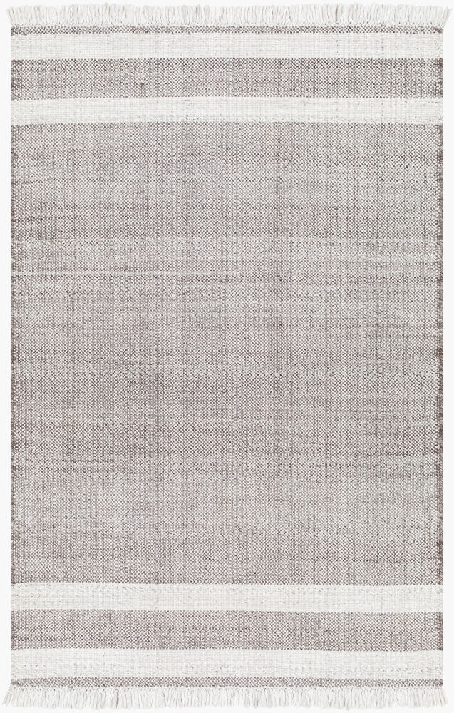 Primrose Handmade Rug — Brown/Dark Brown