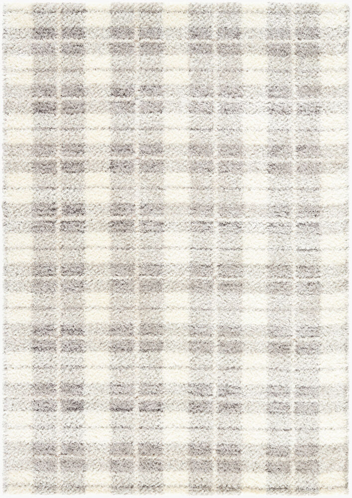 Primo Machine Woven Rug — Cream/Light Gray