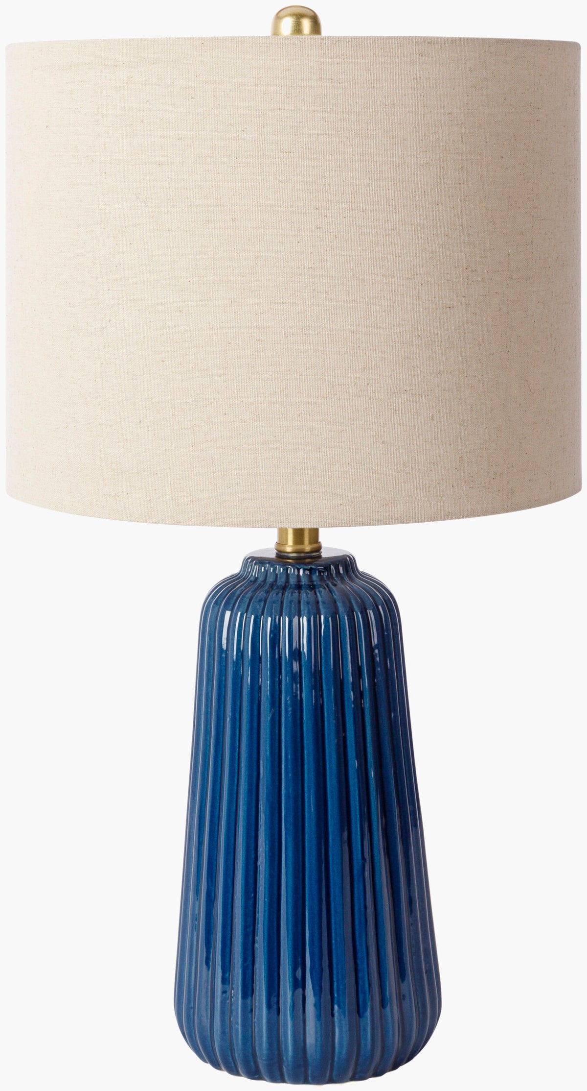 Patras Accent Table Lamp — Blue