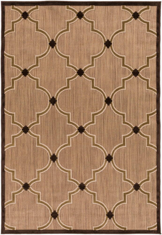 Portera Machine Woven Rug — Beige/Brown