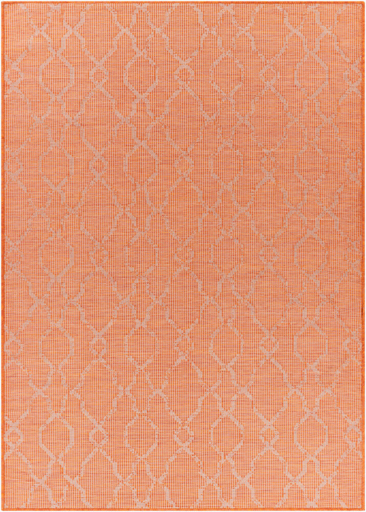 Pasadena Machine Woven Rug — Burnt Orange