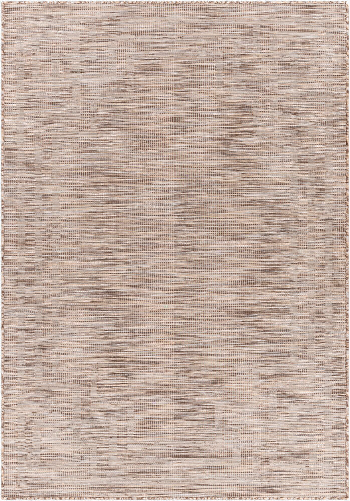 Pasadena Machine Woven Rug — Brown/Cream