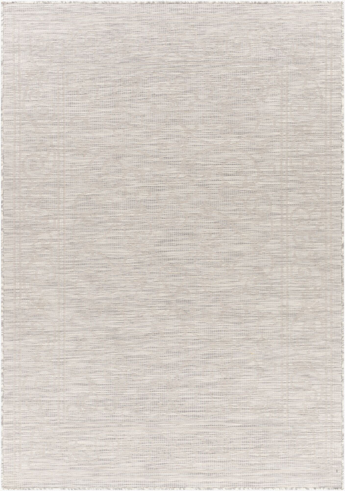 Pasadena Machine Woven Rug — Cream/Light Gray