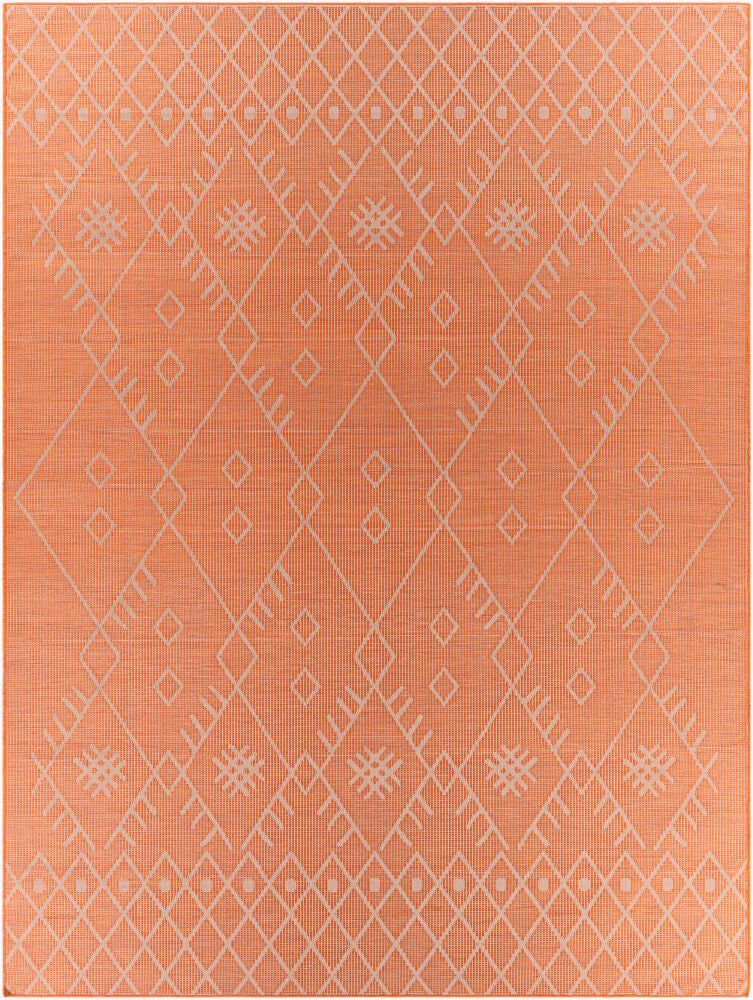 Pasadena Machine Woven Rug — Orange