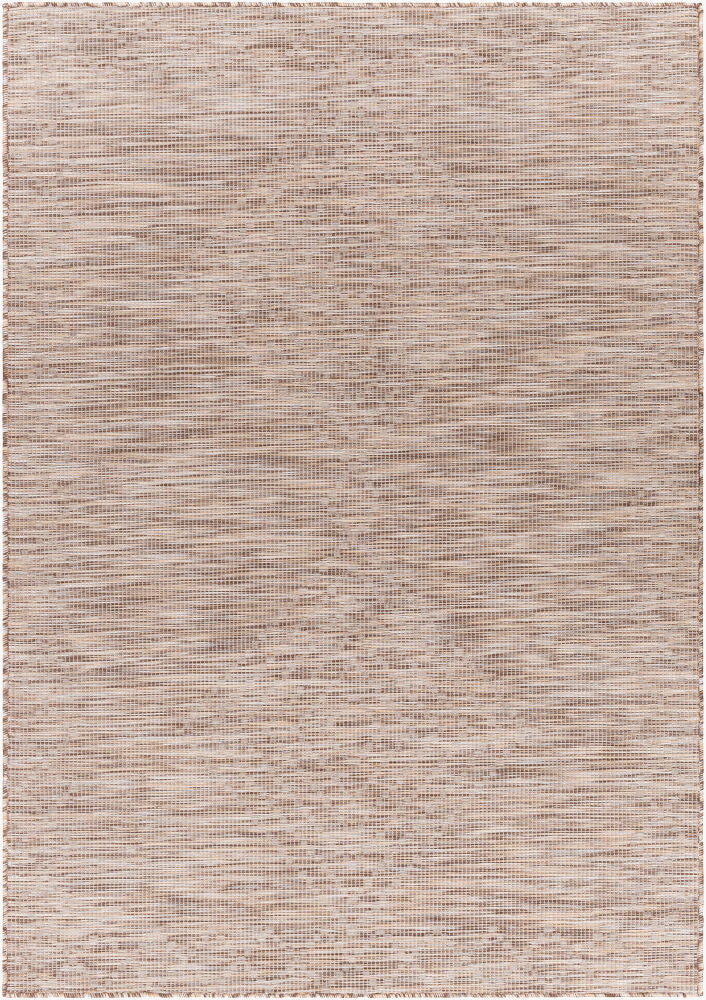 Pasadena Machine Woven Rug — Brown/Light Beige