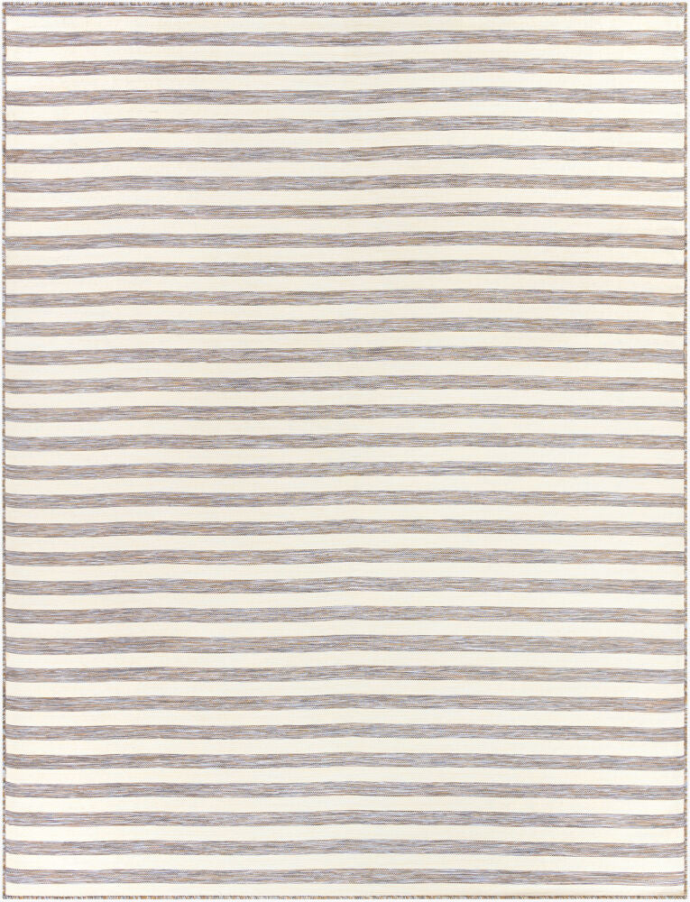 Pasadena Machine Woven Rug — Brown/Cream