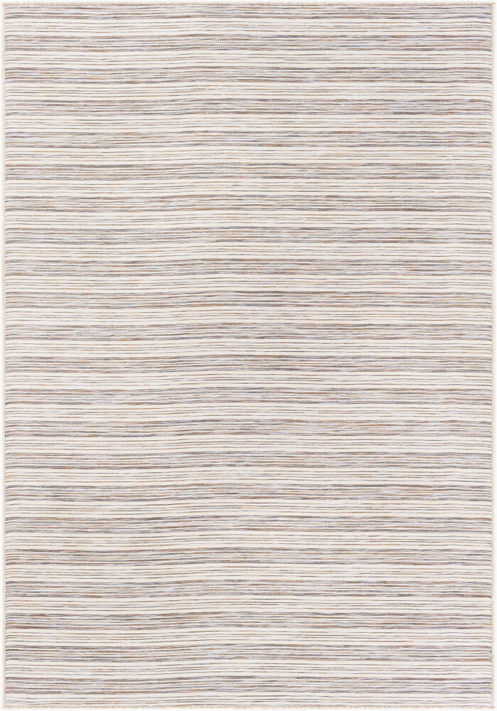 Pasadena Machine Woven Rug — Brown/Cream