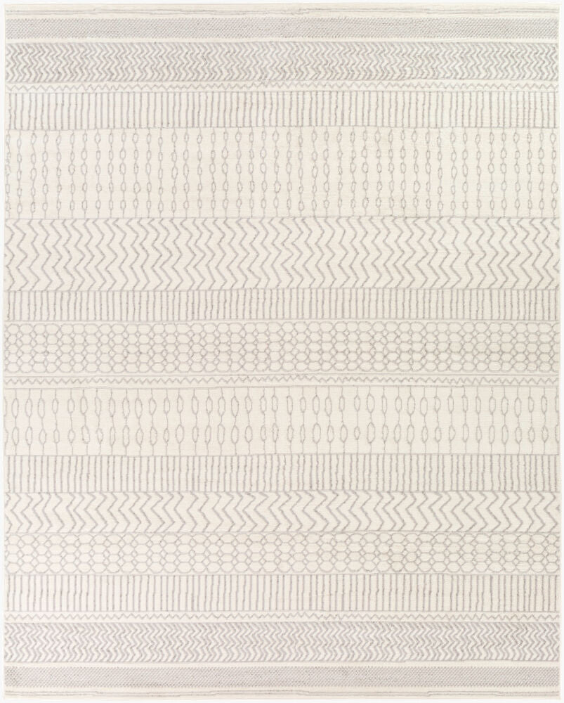 Pisa Machine Woven Rug — Charcoal/Light Slate
