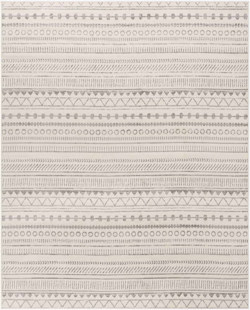 Pisa Machine Woven Rug — Charcoal/Light Slate