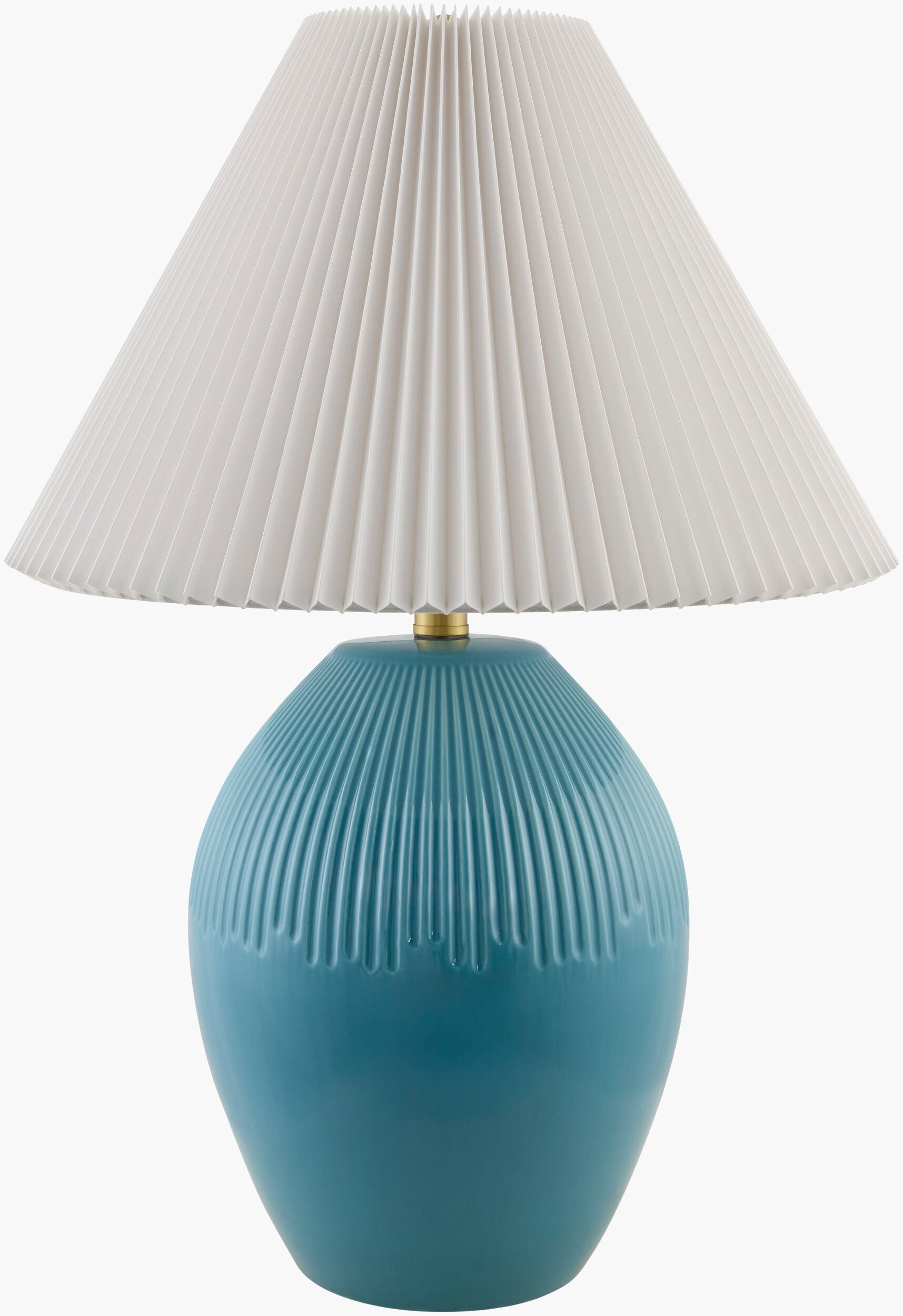 Padstow Accent Table Lamp — Aqua