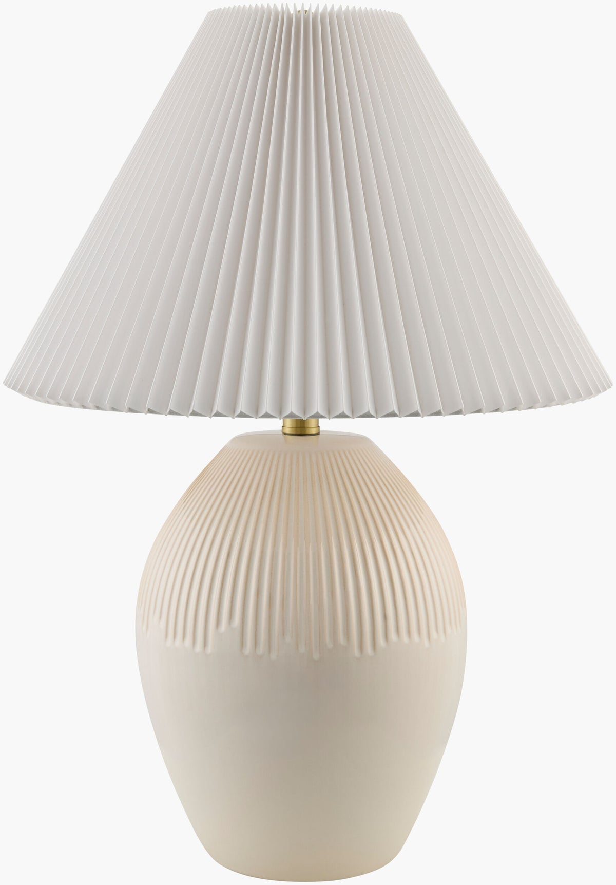 Padstow Accent Table Lamp — Cream