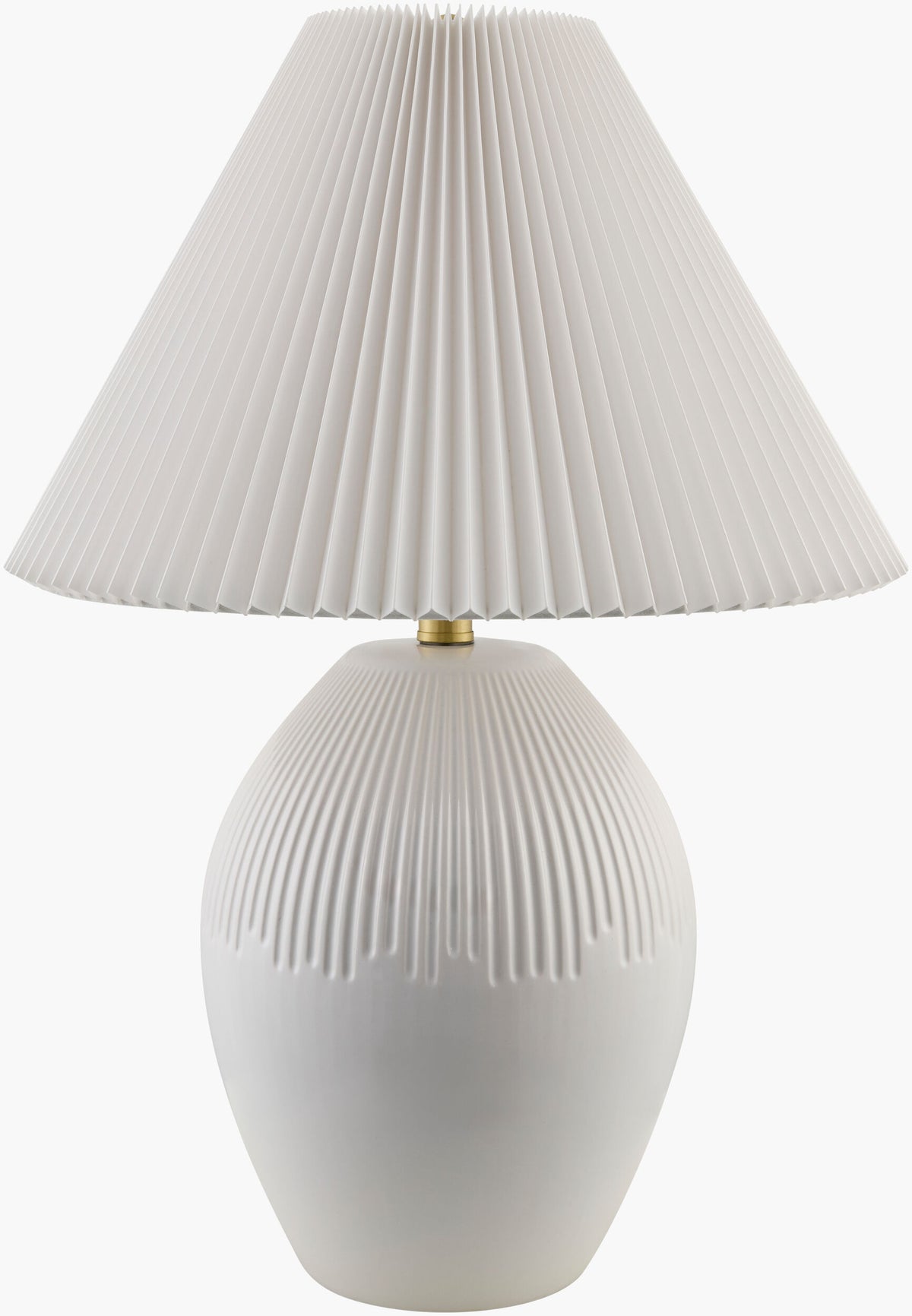 Padstow Accent Table Lamp — White