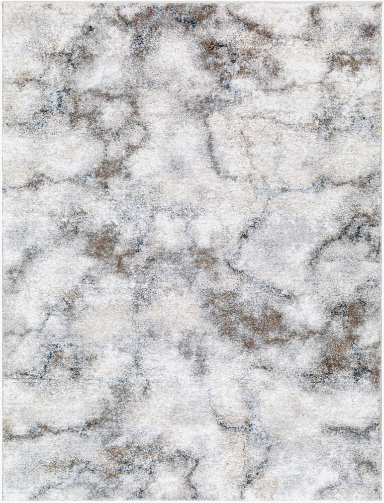 Portofino Machine Woven Rug — Beige/Light Gray